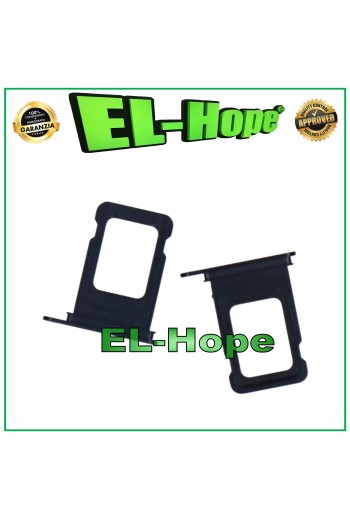 Slot Cart Fach Halter Nano SIM Karte Gehäuse Karte für Apple iPhone 13 schwarz