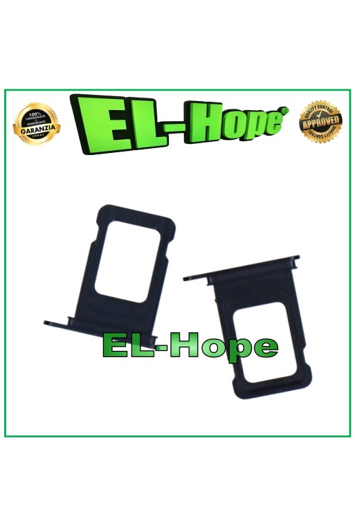 Slot Cart Fach Halter Nano SIM Karte Gehäuse Karte für Apple iPhone 13 schwarz