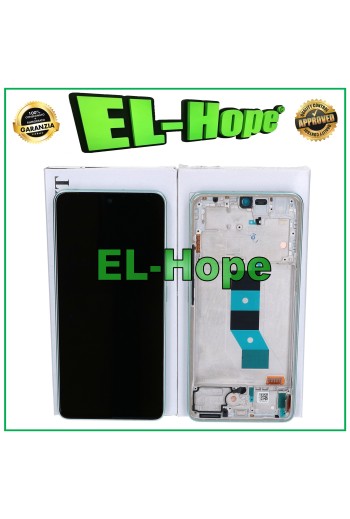 TOUCH-DISPLAY + ORIGINALRAHMEN SERVICE XIAOMI REDMI NOTE 14 5G 24094RAD4G BLAU