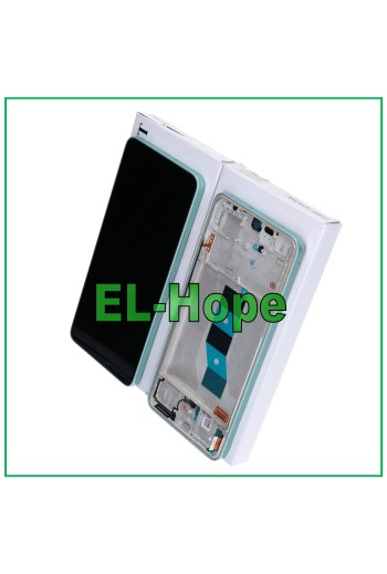 TOUCH-DISPLAY + ORIGINALRAHMEN SERVICE XIAOMI REDMI NOTE 14 5G 24094RAD4G BLAU