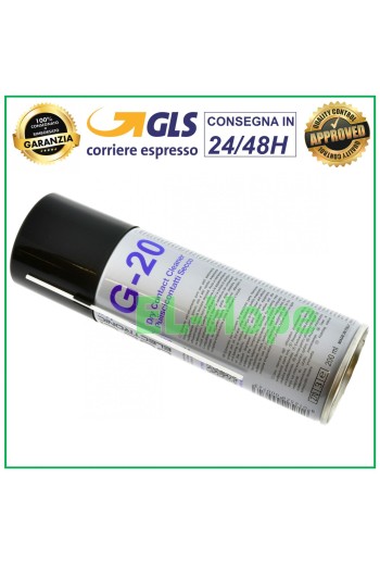Alkohol-Sprühreiniger, Kontakte, Trockenreiniger, Entfetter, 200 ml, G-20, G20 TWO CI