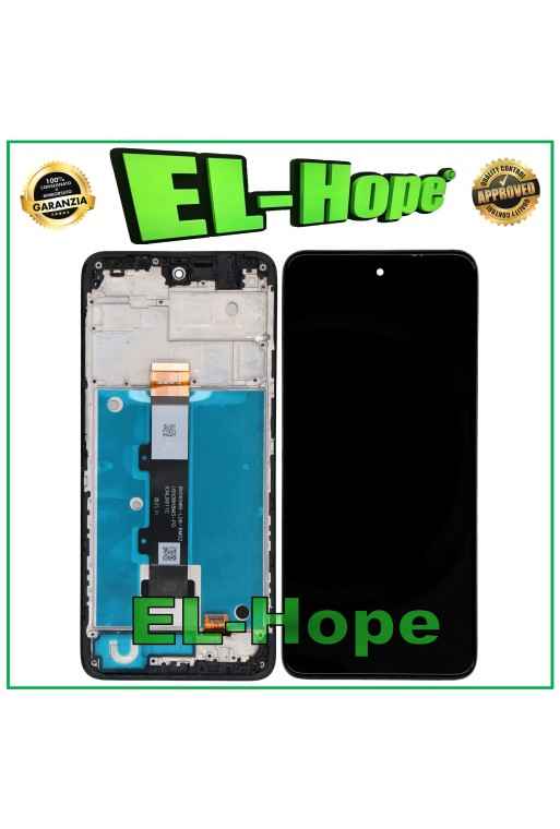 LCD-DISPLAY + RAHMEN FÜR MOTOROLA MOTO G22 XT2231 XT-2231 TOUCHSCREEN-GLAS