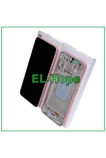 ORIGINAL LCD-RAHMENDISPLAY SAMSUNG GALAXY A26 5G 2025 SM-A266 TOUCHSCREEN ROSA