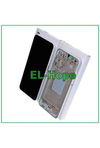 TOUCH-RAHMEN LCD-DISPLAY ORIGINAL SAMSUNG GALAXY A26 5G 2025 SM-A266 WEISS