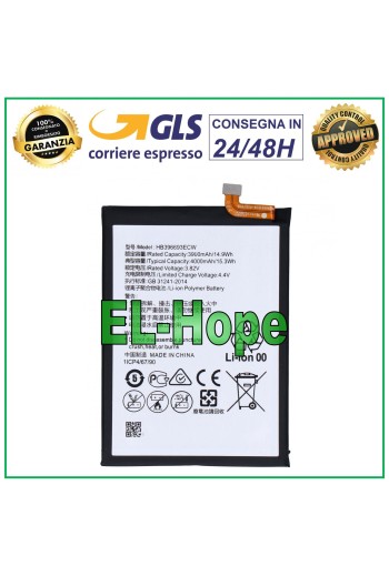 AKKU HB396693ECW FÜR HUAWEI MATE 8 NXT-L29 4000 mAh 3,82 V GLEICH DEM ORIGINAL