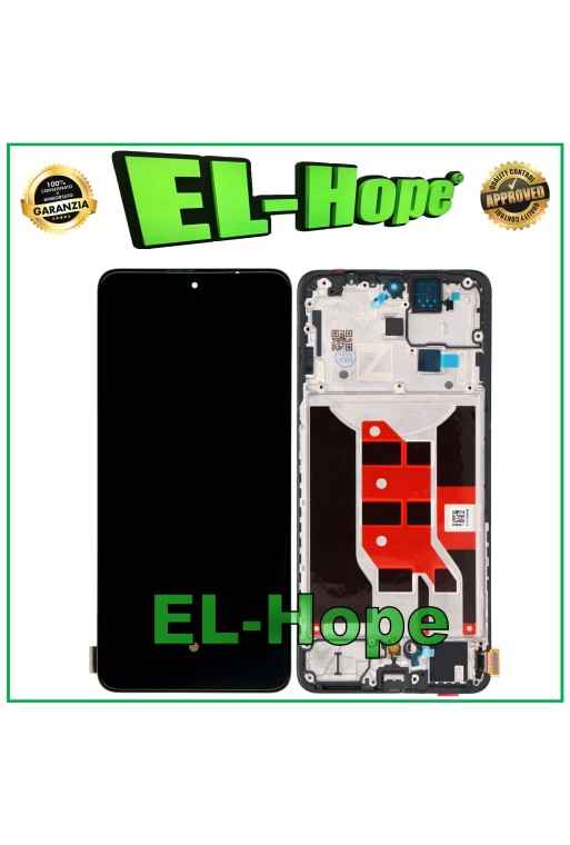 OLED-LCD-DISPLAY + RAHMEN FÜR OPPO RENO 12F CPH2687 CPH2637 TOUCHSCREEN-GLAS