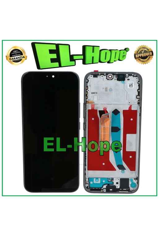 OLED-RAHMENDISPLAY FÜR HONOR 400 LITE ABR-NX1 N31 LCD-TOUCHSCREEN SCHWARZES GLAS