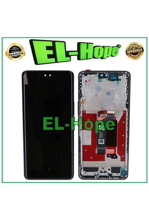 OLED-RAHMEN-LCD-DISPLAY FÜR HONOR 200 PRO ELP-AN00 NX9 TOUCHSCREEN SCHWARZES GLAS
