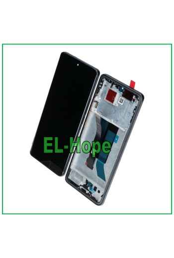 OLED-DISPLAY + RAHMEN FÜR XIAOMI POCO X7 5G 24095PCADG LCD TOUCH GLAS SCHWARZ