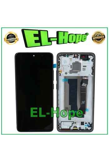 OLED-DISPLAY + RAHMEN FÜR XIAOMI POCO X7 PRO 5G 2412DPC0AI LCD TOUCH GLAS SCHWARZ