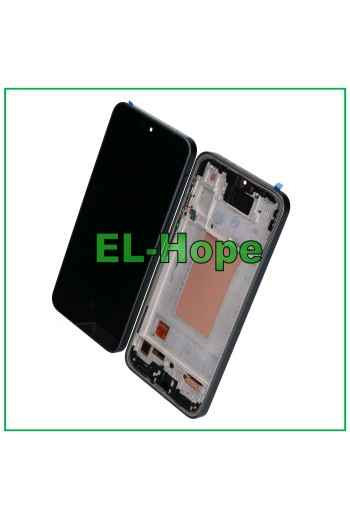 OLED LCD DISPLAY + RAHMEN FÜR SAMSUNG GALAXY A36 5G SM-A366 TOUCHSCREEN SCHWARZ