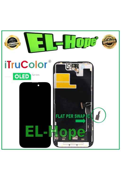 iTruColor HARD OLED LCD DISPLAY FÜR APPLE IPHONE 14 PRO TOUCH GLASBILDSCHIRM