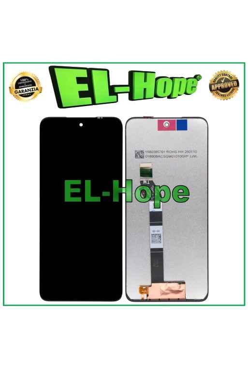 LCD-DISPLAY FÜR MOTOROLA MOTO G35 XT2433 XT2433-2 TOUCHSCREEN-GLASMONTAGE