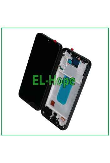 TFT LCD DISPLAY + RAHMEN FÜR SAMSUNG GALAXY A34 5G SM-A346B TOUCHSCREEN SCHWARZ