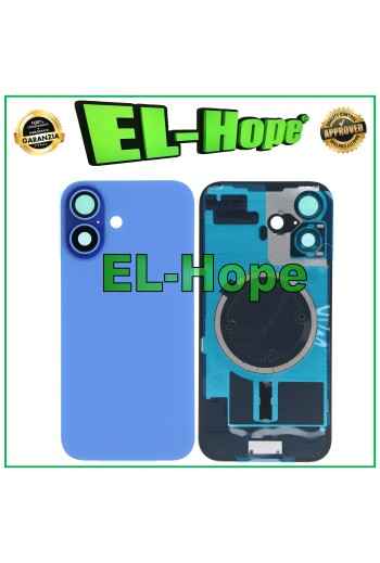 GLASHÜLLE RÜCKSEITE + MAGSAFE FÜR APPLE IPHONE 16 OLTREMARE