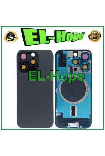 GLASHÜLLE RÜCKSEITE + MAGSAFE FÜR IPHONE 16 PRO TITANSCHWARZ