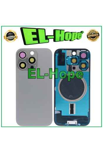 GLASHÜLLE RÜCKSEITE MAGSAFE FÜR IPHONE 16 PRO TITAN SAND