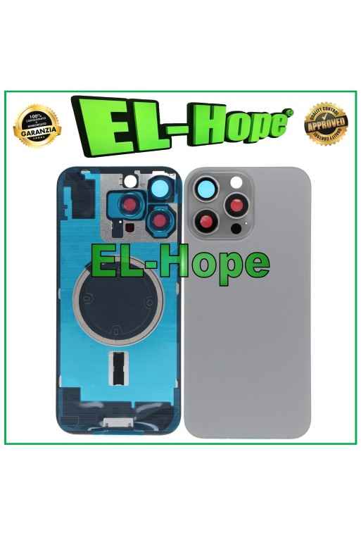 MAGSAFE GLAS RÜCKSEITE FÜR IPHONE 16 PRO MAX NATURAL TITANIUM