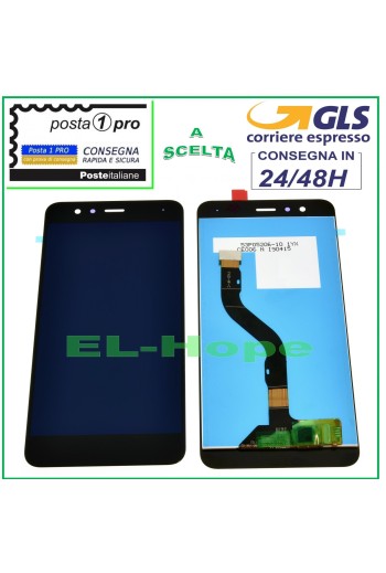 LCD-DISPLAY FÜR HUAWEI P10 LITE WAS-LX1 LX1A TOUCHSCREEN GLASBILDSCHIRM SCHWARZ