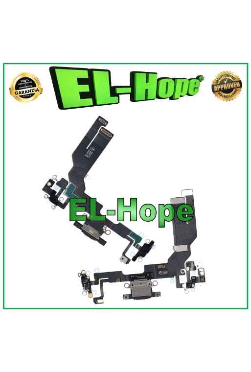 IPHONE 16E LADEANSCHLUSS MIKROFON ANTENNE DOCK LADEN FLACH SCHWARZ