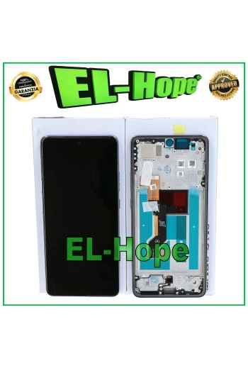 OLED-RAHMEN-TOUCH-LCD-DISPLAY ORIGINALSERVICE MOTOROLA MOTO G86 5G XT2527 LILA