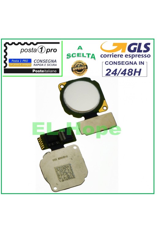 FLACHE FINGERABDRUCKSENSOR-TASTE HUAWEI MATE 10 LITE WEISS FLACHE FINGERABDRUCKSENSOR-TASTE HUAWEI MATE 10 LITE WEISS