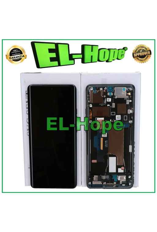 DISPLAYRAHMEN TOUCH ORIGINAL SERVICE MOTOROLA MOTO EDGE 50 ULTRA XT2401 GRAU