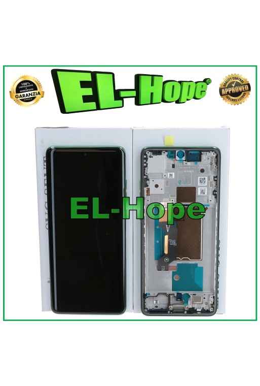 ORIGINAL TOUCH FRAME LCD DISPLAY SERVICE MOTOROLA MOTO EDGE 60 XT2505 GRÜN