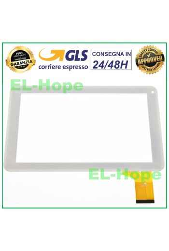 TOUCHSCREEN-GLAS-TABLET GOTAB GTD9 GTD9-A GTD9-BK DIGITIZER 9 WEISS