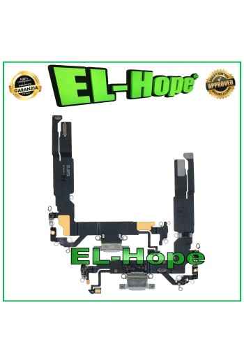 iPhone 17 Ladeanschluss Mikrofon Antenne Dock Ladeanschluss Flach WeiB