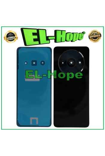 Akkuabdeckung fur Xiaomi Redmi A3 23129RN51X, schwarze Ruckseite