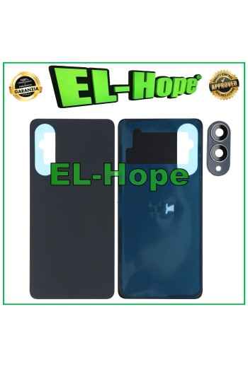 Akkudeckel für Samsung Galaxy S25 Edge SM-S937, Rückseite, Schwarz