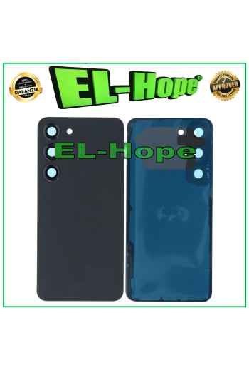 Akkudeckel hinten für Samsung Galaxy S23 SM-S911 Rückseitenschutzhülle Schwarz