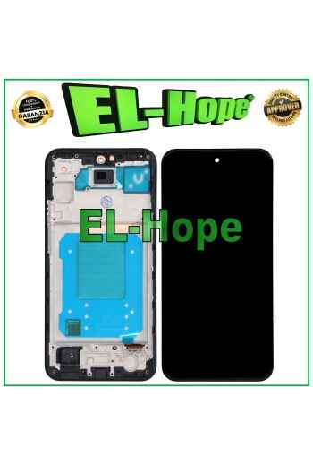 TFT-LCD-Display + Rahmen fur Samsung Galaxy M35 5G SM-M356B Touchscreen Schwarz