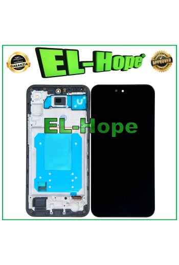 OLED-LCD-Display + Rahmen fur Samsung Galaxy M35 5G SM-M356B Touchscreen Schwarz