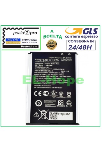 AKKU C11P1501 ASUS ZENFONE SELFIE ZD550KL ZD551KL Z00UD WIE ORIGINAL