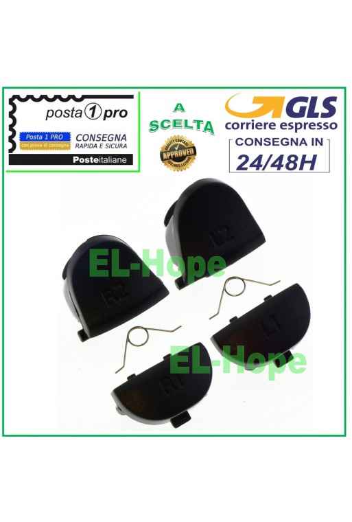 ERSATZHEBELTASTEN SET L1 L2 R1 R2 + FEDERN FÜR PS4 CONTROLLER JDM-011 V1 ERSATZHEBELTASTEN SET L1 L2 R1 R2 + FEDERN FÜR PS4 CONTROLLER JDM-011 V1