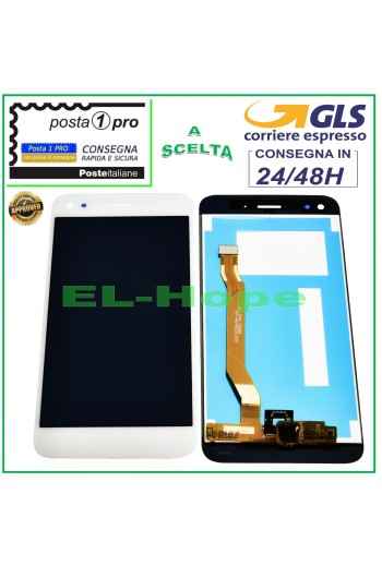 LCD-DISPLAY FÜR HUAWEI P9 Lite mini SLA-TL10 TOUCHSCREEN WEISSES GLAS