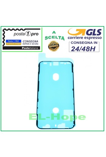 RAHMEN KLEBERAHMEN DOPPELSEITIG WASSERDICHT LCD DISPLAY RAHMEN APPLE IPHONE XS