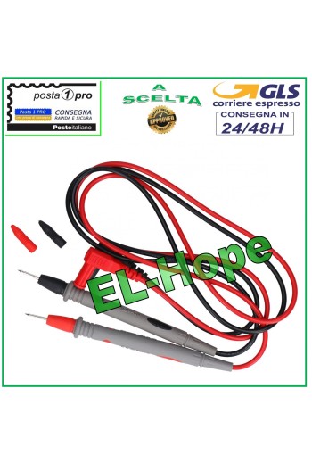 PAAR STIFTSONDEN FÜR PROFESSIONELLE MULTIMETER-TESTGERÄTE CAT III 1000 V 10 A