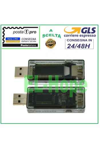 USB-Tester, Spannungs- und Stromdetektor, Batterieladegerät, Voltmeter, Amperemeter