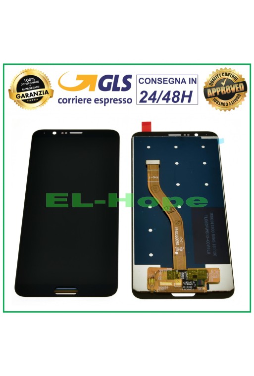 TOUCHSCREEN-GLAS + LCD-DISPLAY FÜR HUAWEI HONOR VIEW 10 BKL-AL20 BKL-L09 SCHWARZ