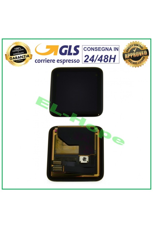 TOUCH SMARTWATCH LCD-DISPLAY FÜR APPLE WATCH SERIE 1 A1554 A1803 42MM GLAS