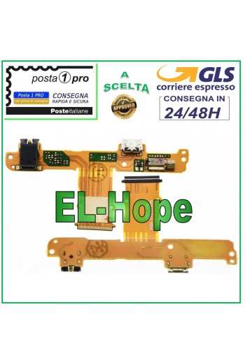 FLACH-LADEANSCHLUSS VIBRATIONSBUCHSE KOPFHÖRER HUAWEI MEDIAPAD S10-231U 231W