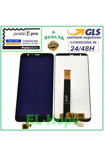 LCD-DISPLAY FÜR MEIZU M8C M908L M810H M810L TOUCHSCREEN GLASBILDSCHIRM 5,45 SCHWARZ