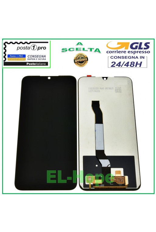 LCD-DISPLAY FÜR XIAOMI REDMI NOTE 8 M1908C3JH TOUCHSCREEN SCHWARZER GLASBILDSCHIRM LCD-DISPLAY FÜR XIAOMI REDMI NOTE 8 M1908C3JH TOUCHSCREEN SCHWARZER GLASBILDSCHIRM