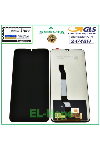 LCD-DISPLAY FÜR XIAOMI REDMI NOTE 8 2021 M1908C3JGG TOUCHSCREEN SCHWARZES GLAS