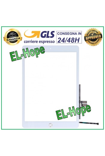 TOUCHSCREEN FÜR APPLE IPAD 2019 7. GENERATION A2197 A2198 A2200 WEISSES GLAS