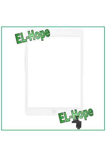 TOUCH FÜR APPLE IPAD MINI WIFI 3G A1432 A1454 A1455 WEISSES GLAS + HOME-TASTE 