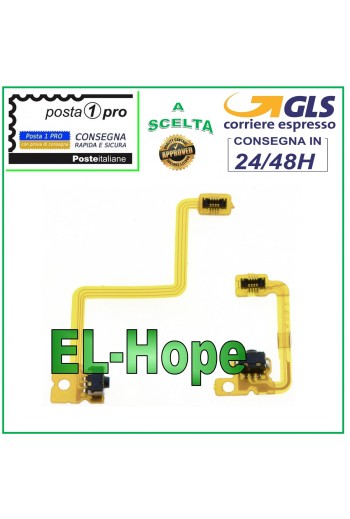 FLACHER FLEX-KNOPF LR-KNOPF RECHTS LINKS SCHALTER L/R FÜR NINTENDO 3DS